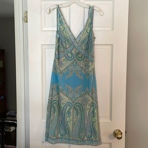 Elie Tahari Silk paisley dress
